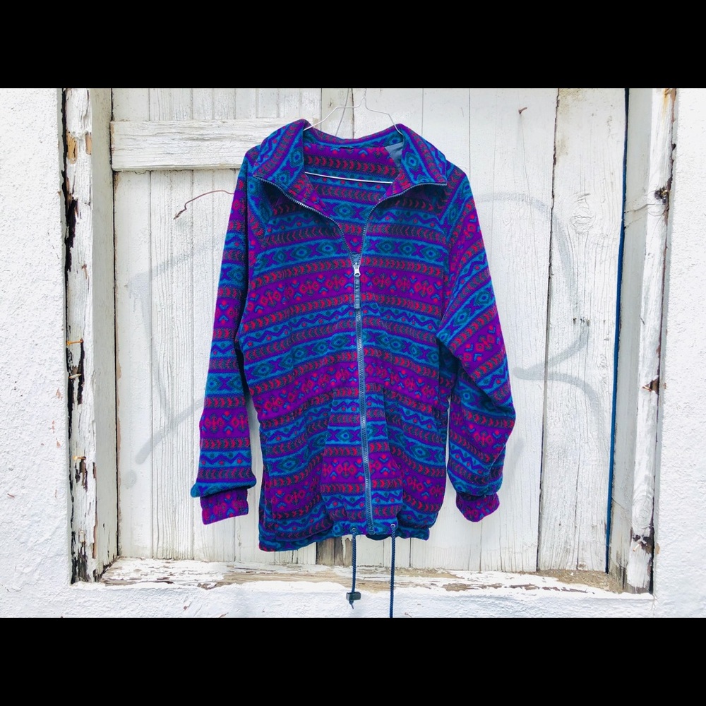 Vintage CB Sports Aztec Women’s Medium Fleece